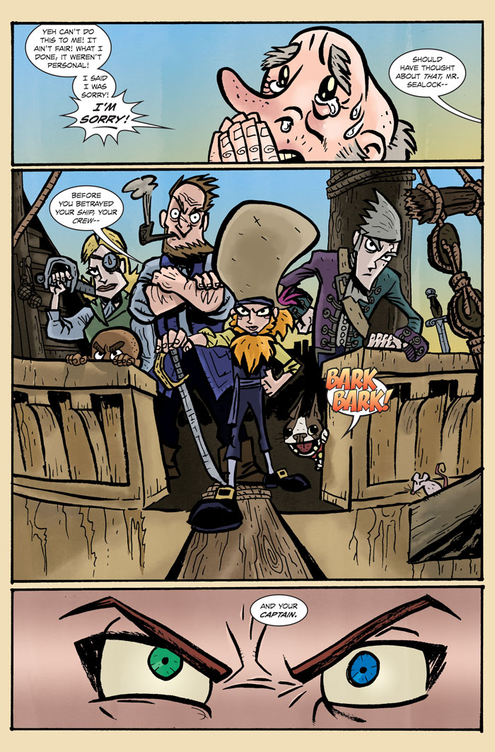 Hell hath no fury like something something pirate